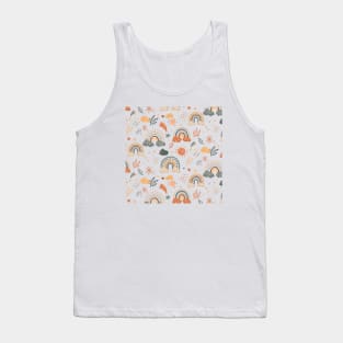 Rainbow Pattern for Fall Tank Top